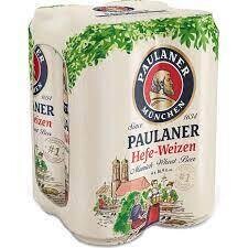 Paulaner Hefe-Weizen 16.9Z Can - 4PK