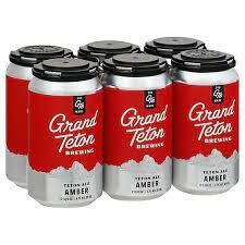 Grand Teton Teton Amber Ale 12Z Can 6Pk - 6PK