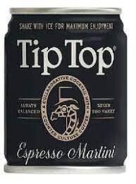 Tip Top Espresso Martini Cocktail 100Ml - 100ML