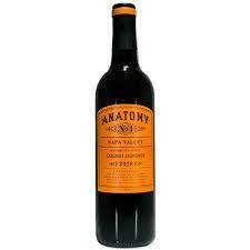 Anatomy Napa Valley Cabernet Sauvignon - 750ML Anatomy Napa Valley Cabernet Sauvignon - 750ML