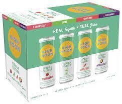 High Noon Sun Sips Variety Tequila/Soda Can 8Pk - 8PK