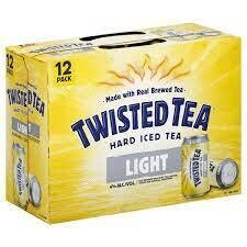 Twisted Tea Hard Light 12Zcan - 12PK