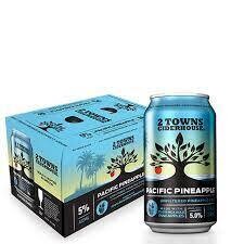 2 Towns Pacific Pineapple Cider 12Z Can 6Pk - 6PK