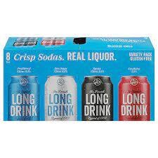 Long Drink Citrus & Gin Cocktail Variety #2 12Z Can - 8PK