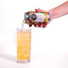 Craftwell Peach Mojito Non-Alc Cocktail 12Z Can - 12OZ