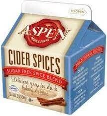 Aspen Mulling Cider Spices Sugar Free - EACH