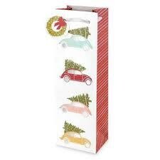 Gift Bag Christmas Tree Cars - EACH