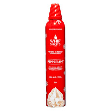 Whip Shots Peppermint Vodka Infused Whipped Cream - 200ML