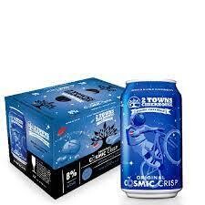 2 Towns Original Cosmic Crisp Cider 12Z Can 6Pk - 6PK