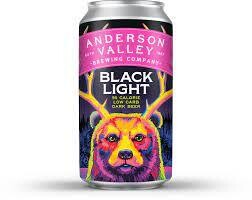 Anderson Vly Black Light Dark Low Cal 12Zcan - 6PK