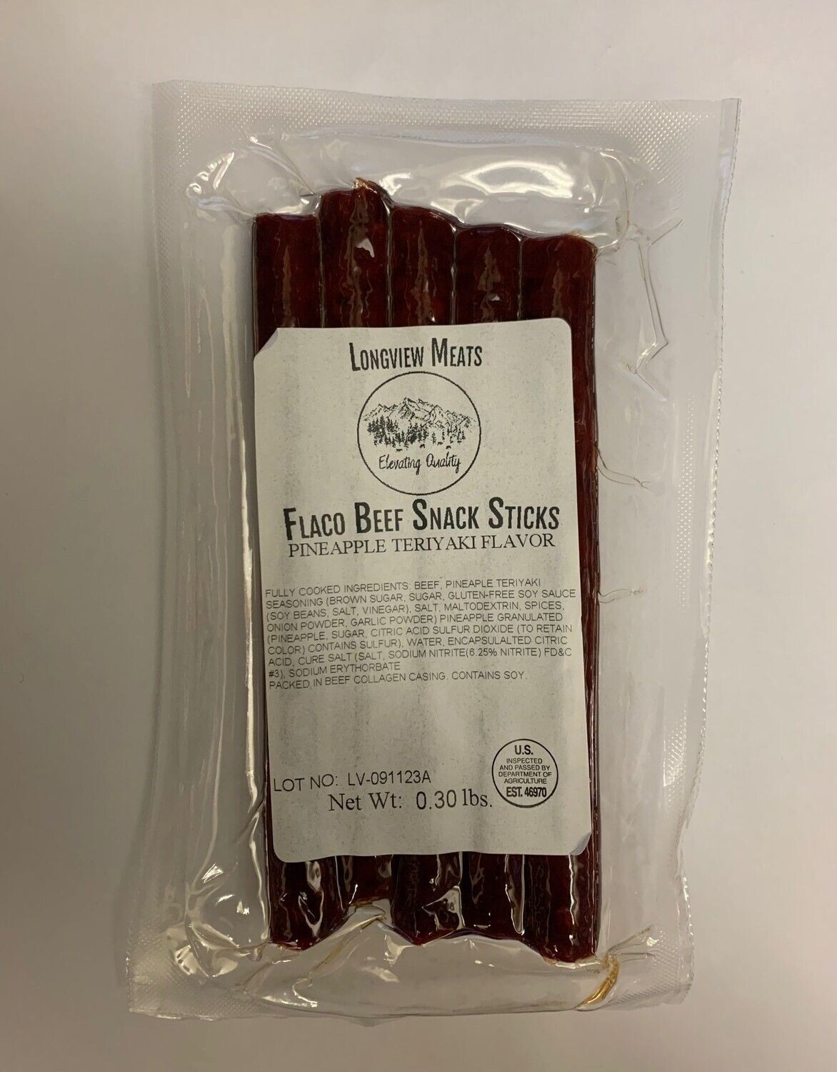 Flaco Beef Pine/Teriyaki Longview - EACH