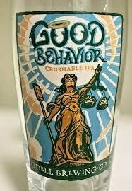 Beer Glass Odell Good Behavior - 16OZ