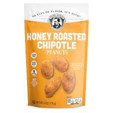 Pear'S Snacks Honey Roasted Chipotle Peanuts 4Oz - EACH