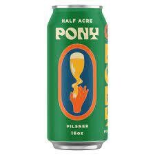Half Acre Beer Co Pony Pilsner 12Z Can - 12OZ