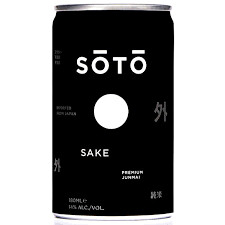 Soto Premium Junmai 180Ml Can Sake - 6OZ