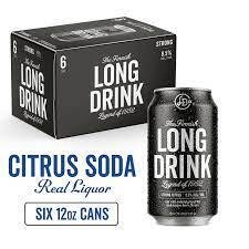 Long Drink Strong 8.5% Citrus & Gin Cocktail 12Z Can - 6PK