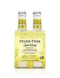 Fever Tree Sparkling Sicilian Lemonade 200Ml 4Pk - 4PK
