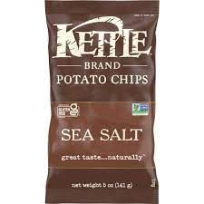 Kettle Chips Sea Salt - 5 OZ