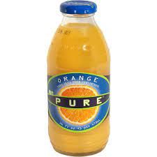 Mr. Pure Orange Juice 16Oz - 16OZ