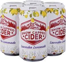 Snow Capped Cider Lavender Lemonade 12Z Can 4 Pk - 4PK