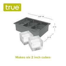 True Brand Colossal Ice Cube Tray 2In Cubes - EA