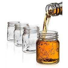 Shot Glass Mason Jar - EACH