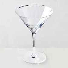 Martini Gls Etched W/Misc - 12OZ