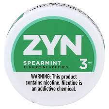 Zyn Spearmint Pouches 3Mg Nicotine - EACH