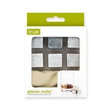 True Glacier Rocks  6 Piece Soapstone Cube Set - EACH