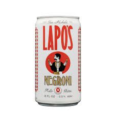 Lapo'S Negroni Non-Alch Spirits 8Oz - 8OZ