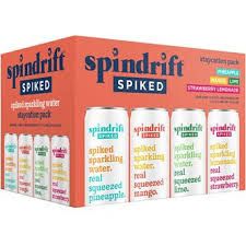 Spindrift Spiked Seltzer Staycation Pack 12Zcan - 12PK