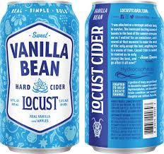 Locust Cider Vanilla Bean 19.2Zcan - 19OZ