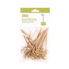 True Brands Bamboo Appetizer Picks - 24PK