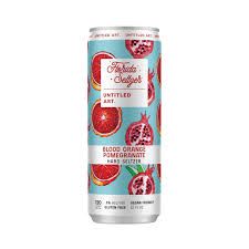 Untitled Art Seltzer Blood Orange Pom 24Zcan - 24OZ