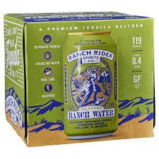 Ranch Rider Spirits Jalapeno Ranch Water - 4PK Ranch Rider Spirits Jalapeno Ranch Water - 4PK