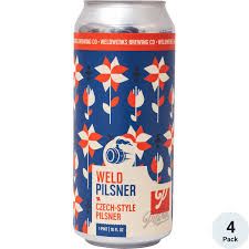 Weldwerks Weld Pilsner 16Z Can 4Pk - 4PK
