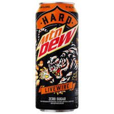 Mtn Dew Hard Livewire Zero Sugar 12Zcan - 24OZ