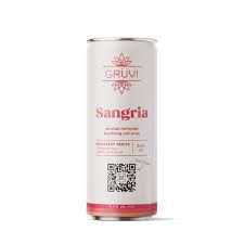 Gruvi Non-Alch Red Sangria 8Oz Can - 8OZ
