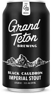 Grand Teton Black Cauldron 12Z Can 6Pk - 6PK Grand Teton Black Cauldron 12Z Can 6Pk - 6PK