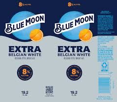 Blue Moon Extra Belgian White 8% 19.2Zcan - 19OZ