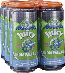 Eddyline Juicy Ipa 16Z Can 6Pk - 6PK Eddyline Juicy Ipa 16Z Can 6Pk - 6PK