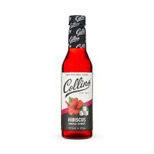 Collins Hibiscus Simple Syrup - 375ML Collins Hibiscus Simple Syrup - 375ML