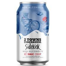 2 Towns Sidekick Cosmic Crisp Non-Alch Cider Xxsgl - 12OZ