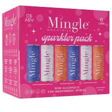 Mingle Non-Alch Sparkler Pack - 6PK