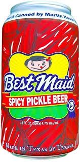 Martin House Best Maid Spicy Pickle Beer 12Z Can - 12OZ