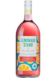 Main & Vine Lemonade Stand Strawberry Rose - 1.5LT