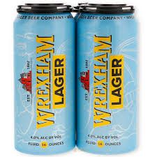 Wrexham Lager 16Zcan 4Pk - 4PK