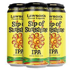 Lawson'S Sip Of Sunshine Ipa 16Z Can - 4PK