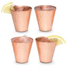 Moscow Mule Hammered Copper Shot Glass - EACH