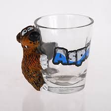 Shot Glass Poly Bear - EACH